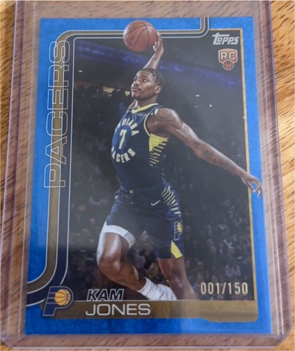 2025-26 Topps #239 Kam Jones — front