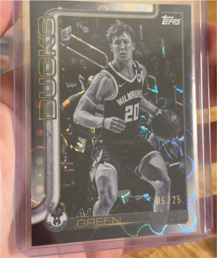2025 Topps #57 AJ Green — front