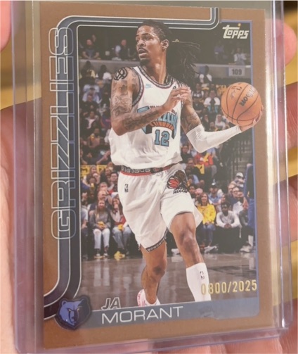 2025-26 Topps #182 Ja Morant — front