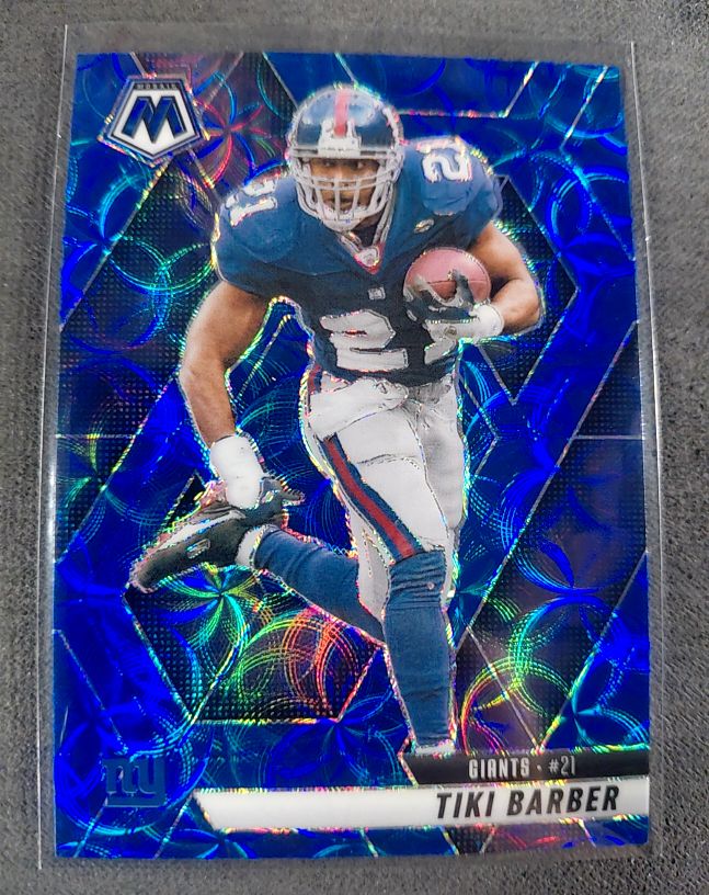 2025 Panini Mosaic #12 Tiki Barber — front