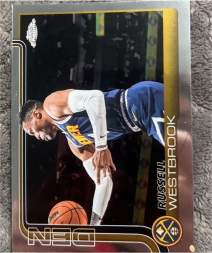 2025-26 Topps Chrome #15 Russell Westbrook — front