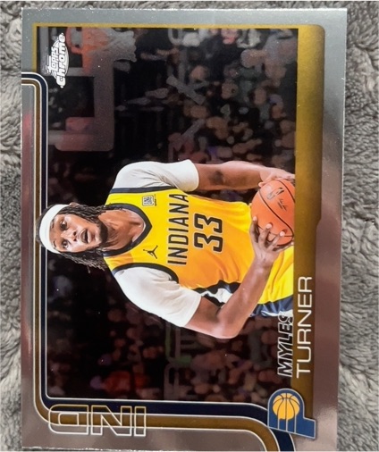 2025-26 Topps Chrome #29 Myles Turner — front