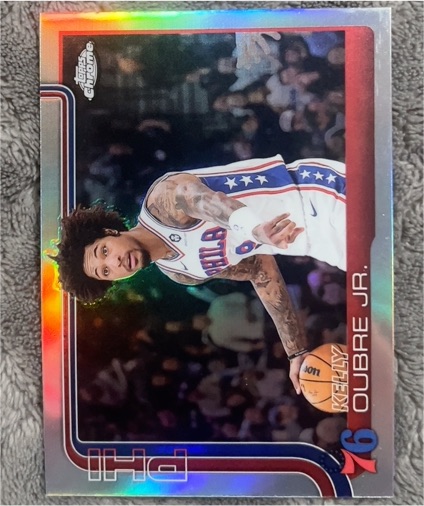 2025-26 Topps Chrome #114 Kelly Oubre Jr. — front
