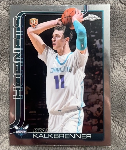 2025-26 Topps Chrome #284 Ryan Kalkbrenner — front