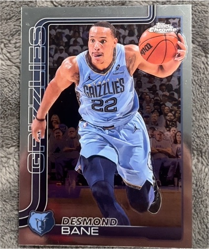 2025-26 Topps Chrome #174 Desmond Bane — front
