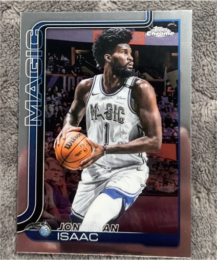 2025-26 Topps Chrome #167 Jonathan Isaac — front