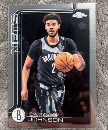 2025-26 Topps Chrome #84 Cameron Johnson — front