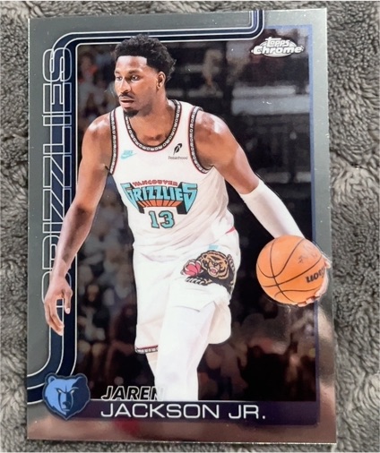 2025-26 Topps Chrome #163 Jaren Jackson Jr. — front