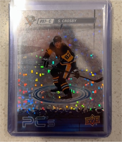 2023-24 Upper Deck Series 2 #87-C Sidney Crosby — front
