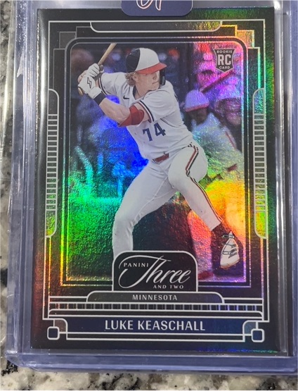 2025 Panini Three and Two #unknown Luke Keaschall — front
