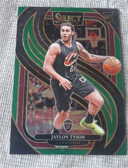 2024-25 Panini Select #182 Jaylon Tyson — front
