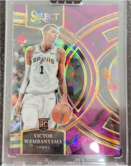2023-24 Panini Select #121 Victor Wembanyama — front