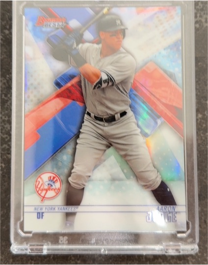 2018 Bowman's Best #50 Aaron Judge — front