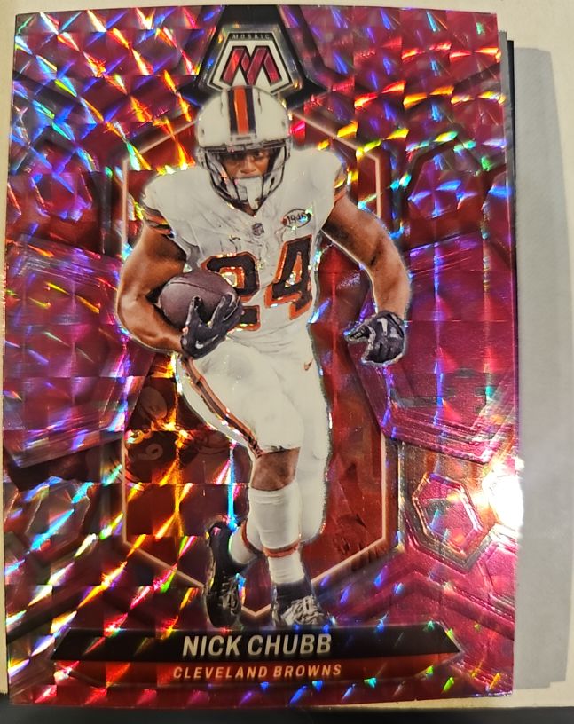 2024 Panini Mosaic #51 Nick Chubb — front