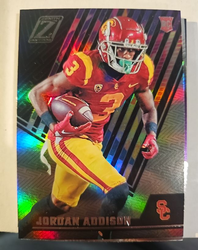 2023 Panini Chronicles Draft Picks Zenith #9 Jordan Addison — front