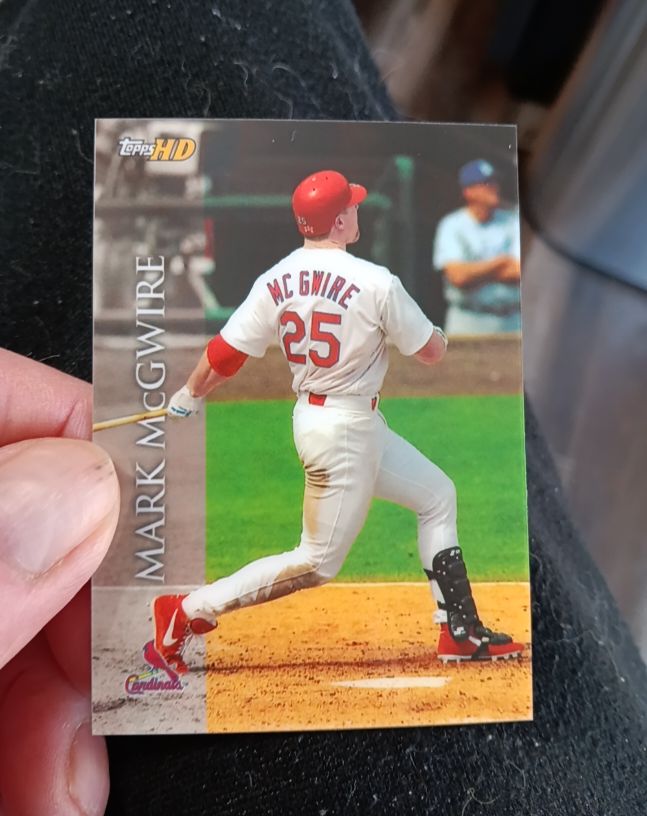 2000 Topps HD #70 Mark McGwire — front