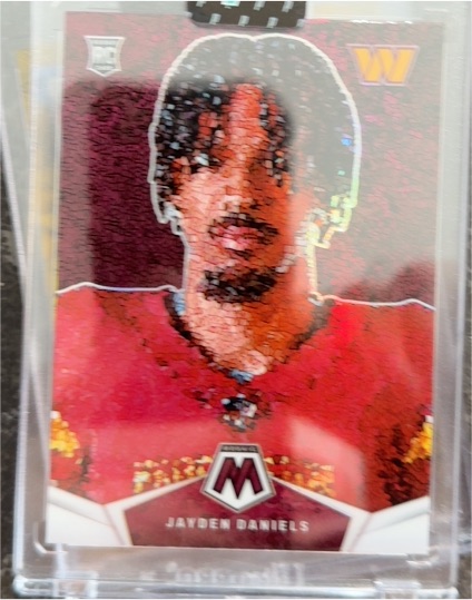 2024 Panini Mosaic Micro Mosaic #MM-JDS Jayden Daniels — front