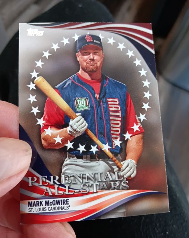 2019 Topps Update Perennial All-Stars #PAS-26 Mark McGwire — front