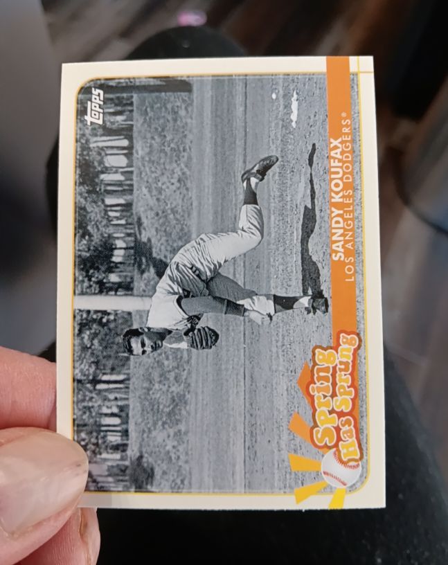 2020 Topps Opening Day #SHS-4 Sandy Koufax — front