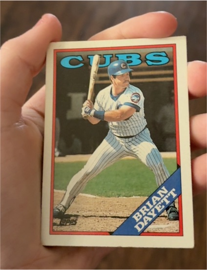 1988 Topps #136 Brian Dayett — front