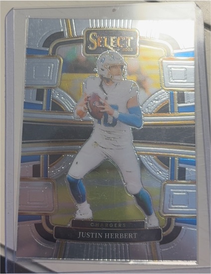 2023 Panini Select Concourse #52 Justin Herbert — front