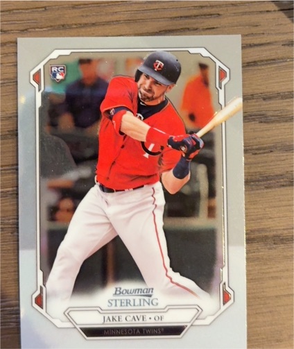 2019 Bowman Sterling #65 Jake Cave — front
