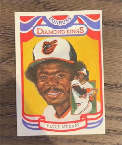 1984 Donruss Diamond Kings #22 Eddie Murray — front