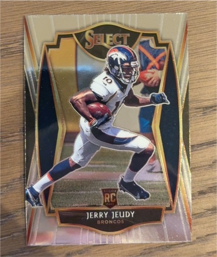 2020 Panini Select Premier Level #156 Jerry Jeudy Rookie — front