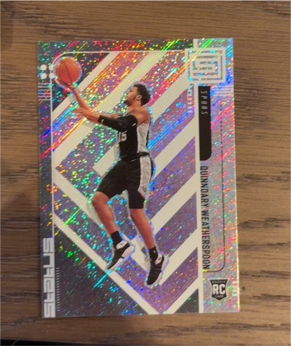 2019-20 Panini Status #166 Quinndary Weatherspoon — front