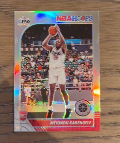 2019-20 Panini NBA Hoops Premium Stock #222 Mfiondu Kabengele — front