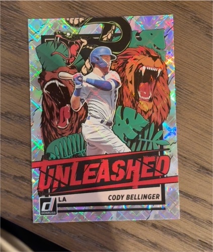 2021 Donruss Unleashed Rapture #UNL4 Cody Bellinger — front