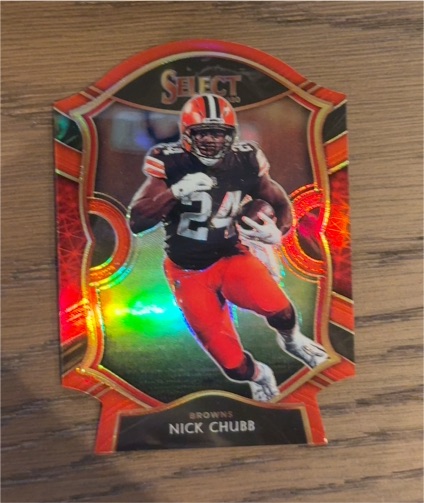 2020 Panini Select Concourse #26 Nick Chubb — front