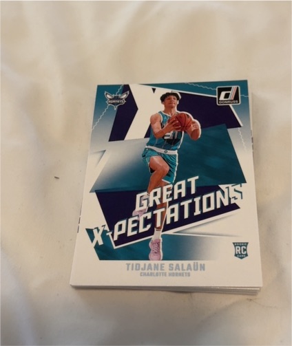 2024-25 Panini Donruss #8 Tidjane Salaun Great X-Pectations — front