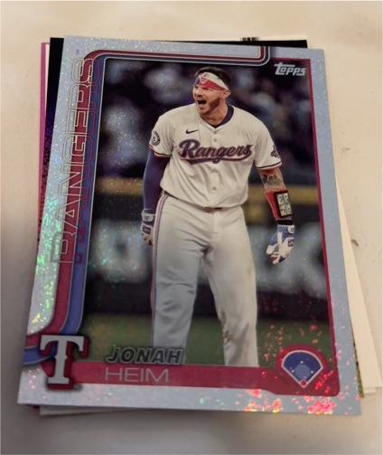 2025 Topps Series 1 #51 Jonah Heim — front