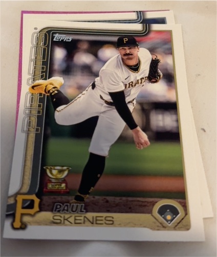 2025 Topps Series 1 #98 Paul Skenes — front