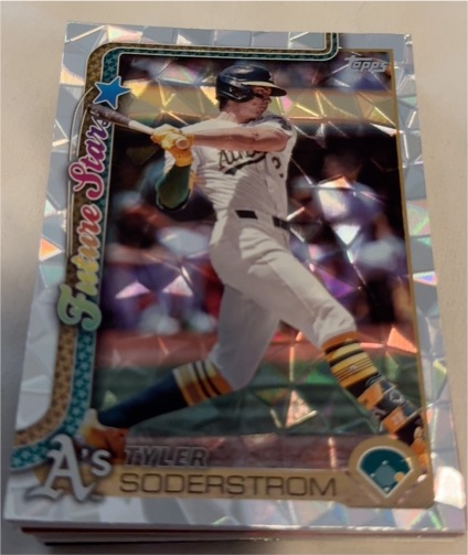 2025 Topps Series 1 #72 Tyler Soderstrom Future Stars — front