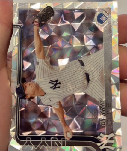 2025 Topps #187 Gerrit Cole — front