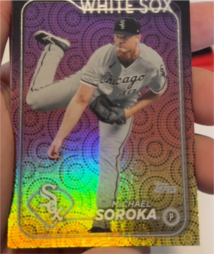 2024 Topps #367 Michael Soroka Holiday — front