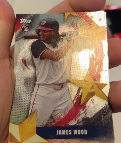 2025 Topps Series 1 Stars of MLB #SMLB-18 James Wood — front
