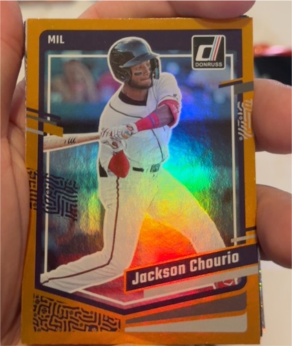 2023 Donruss #106 Jackson Chourio — front