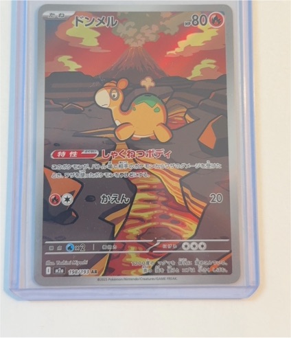 2025 Pokémon #198 Numel — front
