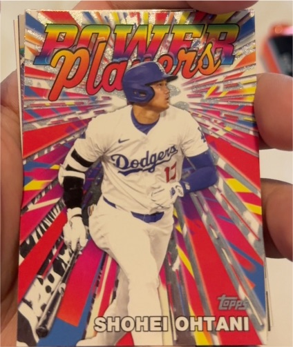 2025 Topps Series 1 Celebration #PP-1 Shohei Ohtani — front