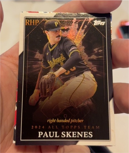 2025 Topps Series 1 #ATT-7 Paul Skenes — front