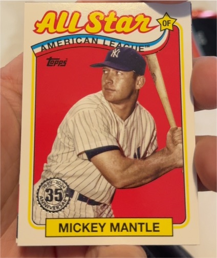2024 Topps Series 2 1989 All-Stars #89ASB-48 Mickey Mantle — front