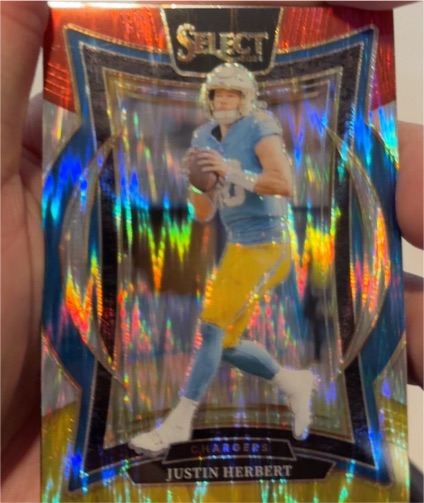 2024 Panini Select Concourse #41 Justin Herbert — front