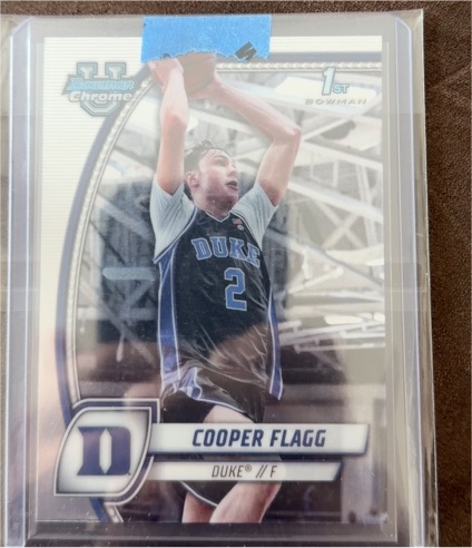 2024-25 Bowman Chrome U #16 Cooper Flagg — front