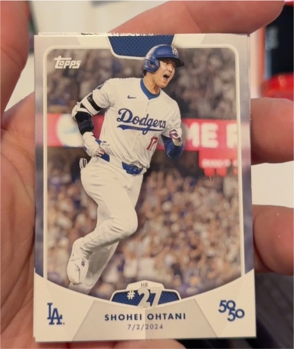 2024 Topps 50/50 #27 Shohei Ohtani — front