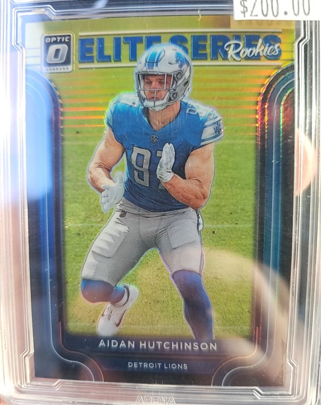 2022 Donruss Optic Elite Series Rookies #ESR-12 Aidan Hutchinson — front