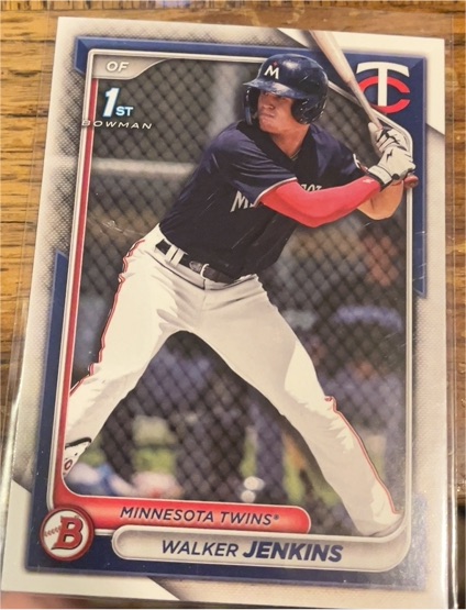 2024 Bowman Prospects #BP-43 Walker Jenkins — front