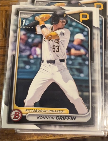 2024 Bowman Draft #BD-22 Konnor Griffin — front